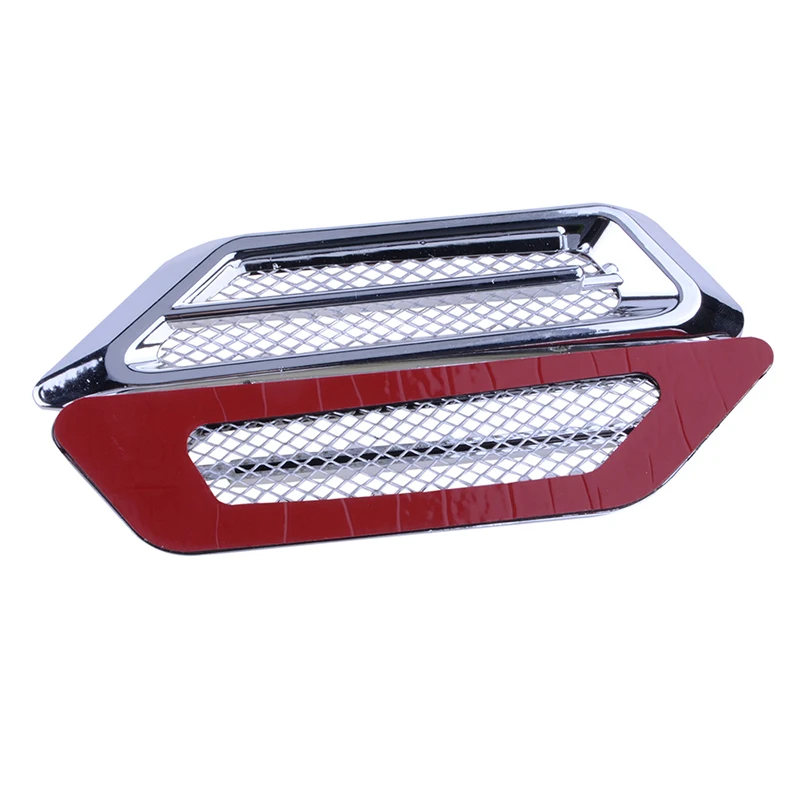 Car Side Wing Cover Shark Gill Shape Fender Vent Air Flow Spoiler Decorative Sticker car stickers car spoiler accessories