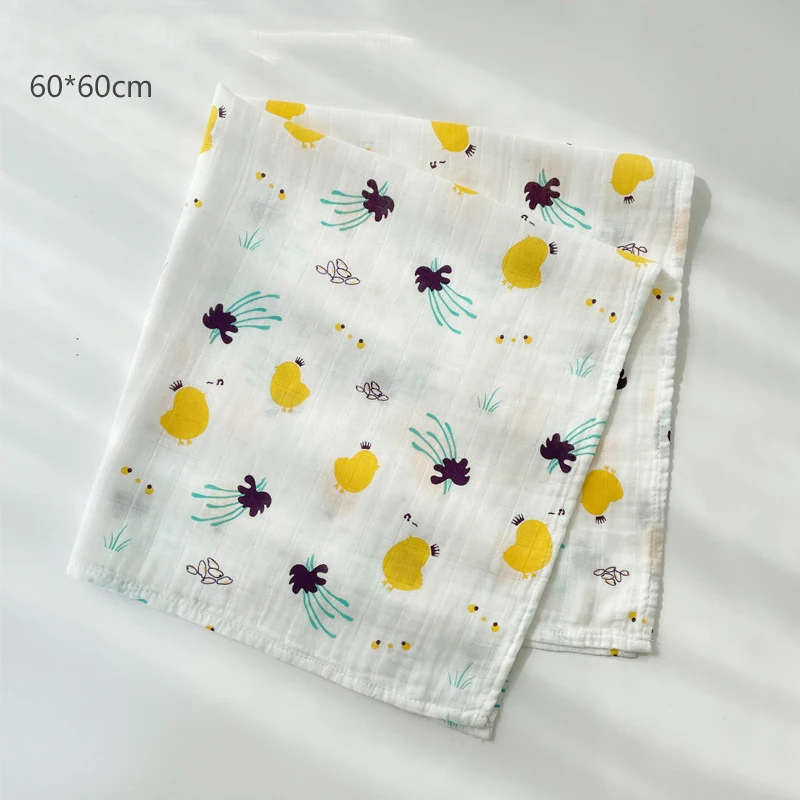 30%Cotton + 70%Bamboo Baby Blankets Newborn Bedding Baby Swaddle Baby Muslin Blanket Baby Blanket Infant Wrap 4