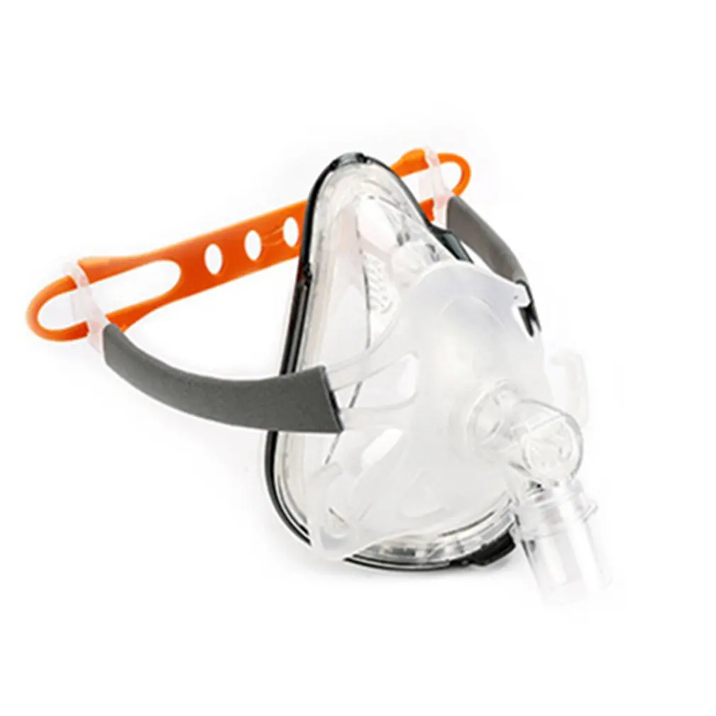 CPAP маска FM1A полная маска для лица CPAP Bipap машина COPD храп Размер SML подключение лицо и шланг с головным убором