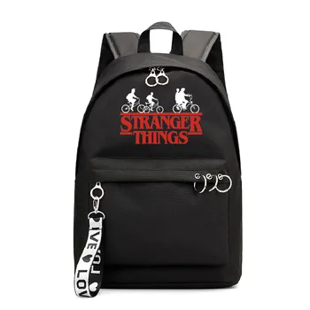 

Stranger Things Backpack School Bags Travel Bags Women Fashion Rucksack Teenagers Laptop Shoulders Bag