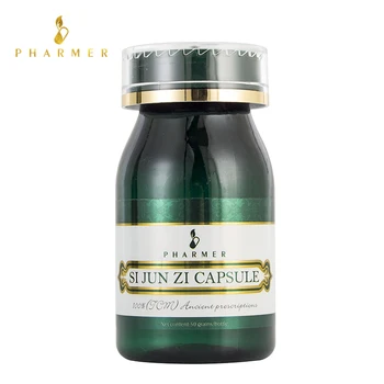 

Pharmer Si Jun Zi Capsule, Cure Regulate endocrine, enhance immunity, protect liver, kidney and recover damaged cells, 50pcs