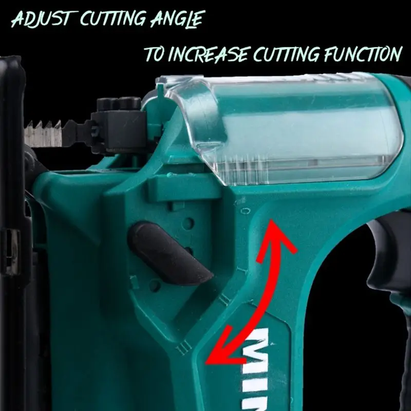  Drillpro 900W Cordless Jig Saw Portable Multi-Function Electric Saw Blades Metal Wood Metal Jigsaw 