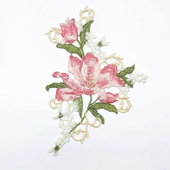 

Lychee Life Hollow Embroidery Collar Lace Ribbon Water Soluble Lace Trims DIY Handmade Sewing Dress Clothes Supplies Decoration