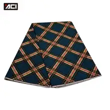 ACI Ghana ткань Kente Анкара Африканский Воск печатная Ткань 6 ярдов/шт модная африканская ткань Анкара настоящий воск