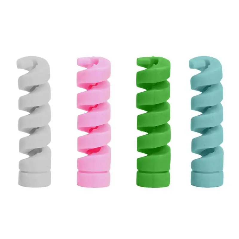 Новый Прочный зарядный кабель USB защитный чехол для сматывания шнура iPhone Android usb