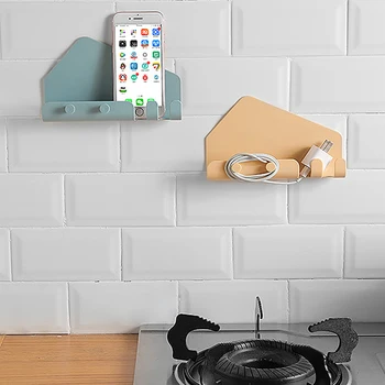 

Creative Wall Mounted Charging Bracket Stand Holder For IPad Mobile Phone Multifunction Hanging Organizer Rack Storage Hanger H