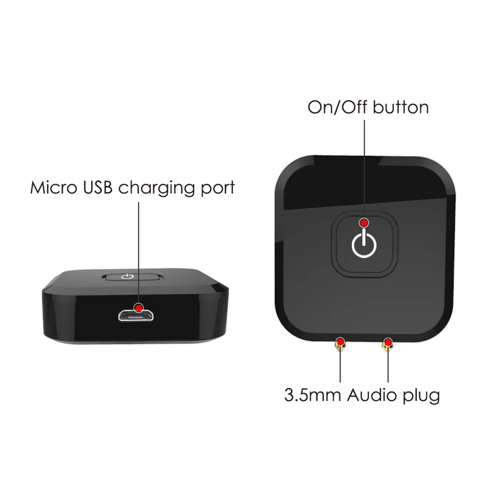 Audio Transmitter Airplane Bluetooth 4 1 Wireless Elements Personal Car Part Ornaments for Car TV Headphones Speaker