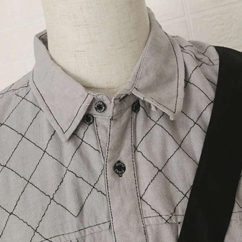 Winter Men Plaid Shirt Plus Size 7XL 8XL 9XL Long Sleeve Pockets Cheap Low Price Oversize Fat Vintage 58 60 Loose Cotton Shirts