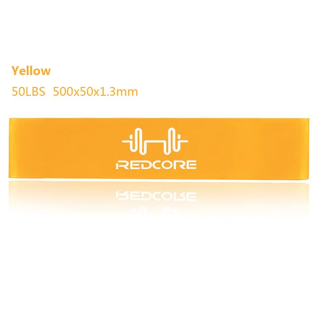 Yellow 6 уровневых резистентных лент для упражнений, для дома, тренажерного зала, йоги, фитнеса, из натурального латекса, подтягивающие силовые тренировочные ленты - Цвет: Yellow