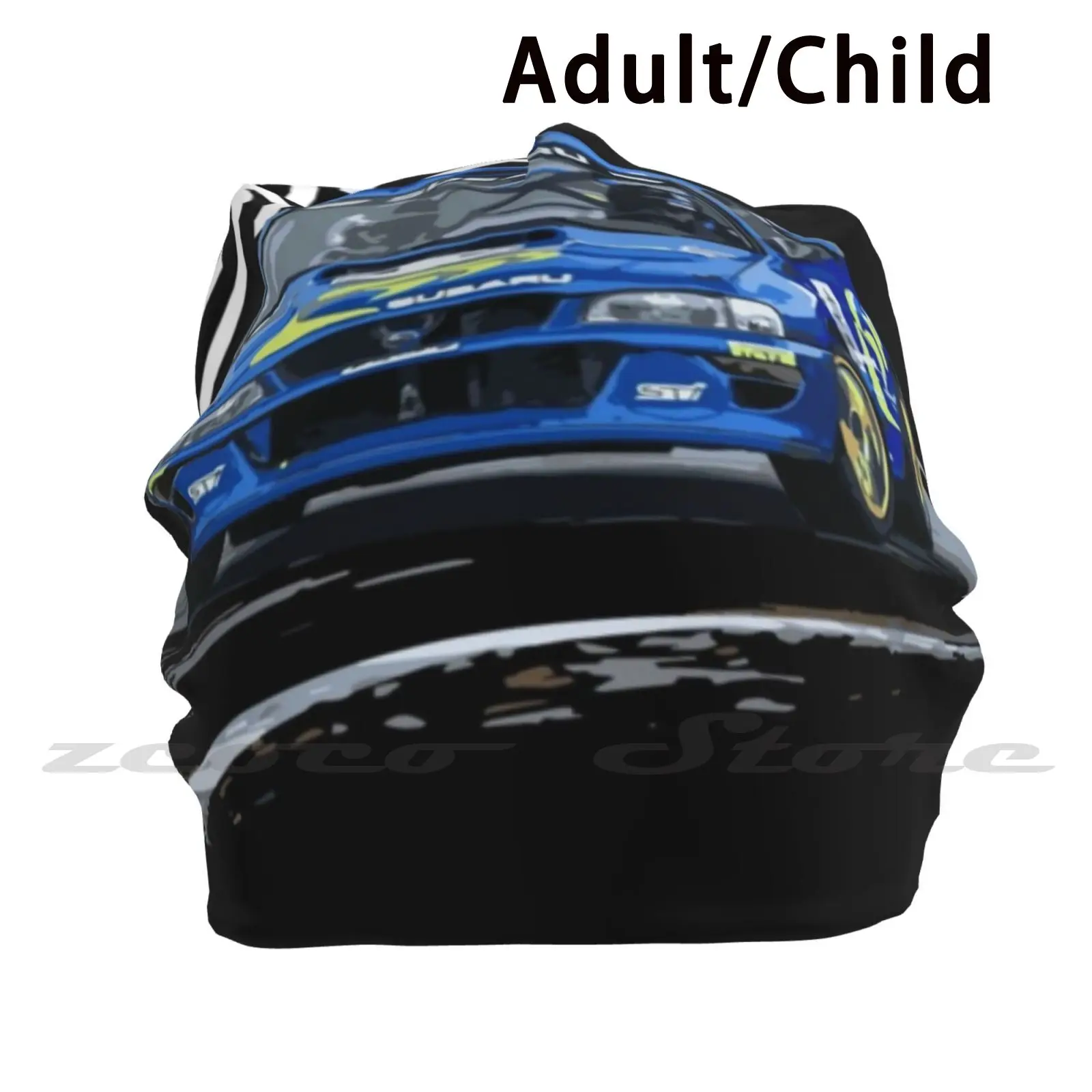 Flat Out Colin Mcrane Wrc Sti 555 World Rally Blue Cappelli In Maglia Con Motivo Personalizzato Plus Size Berretto Morbido Elastico Sti Wrx Wrx Sti