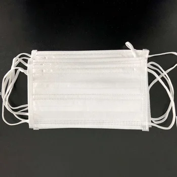 

10pcs Protection Unisex masque Disposable Non-Woven Masks Three-layer Filter Anti-dust Mouth Nose mouth face Masks