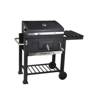 DS-34 Outdoor Large Barbecue Fish Barbecue Oven Convenient Vertical Home Company Party Usable Charcoal Grill 1