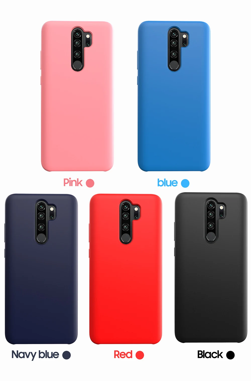 Чехол для Xiaomi Redmi Note 8, чехол, силиконовый чехол для XIAOMI Redmi Note 5, 6, 7, 8 Pro, чехол, задняя крышка