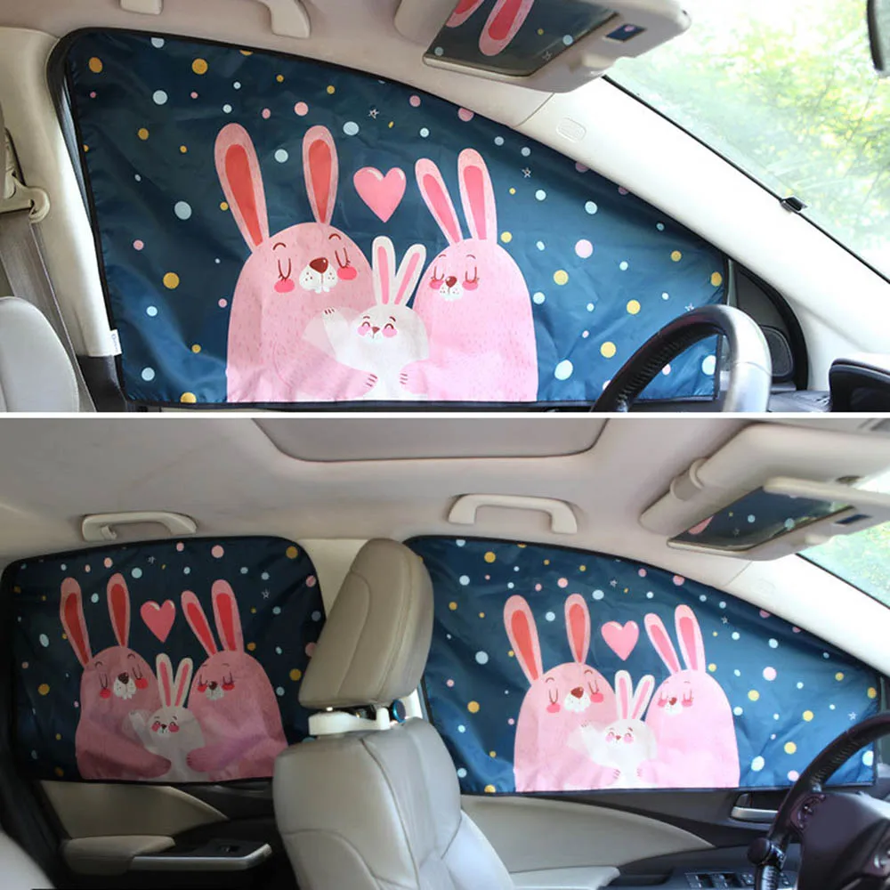 Universal Magnetic Car Sunshade Cover Curtain Side Window Sun Visor Protector for Baby Children | Автомобили и мотоциклы