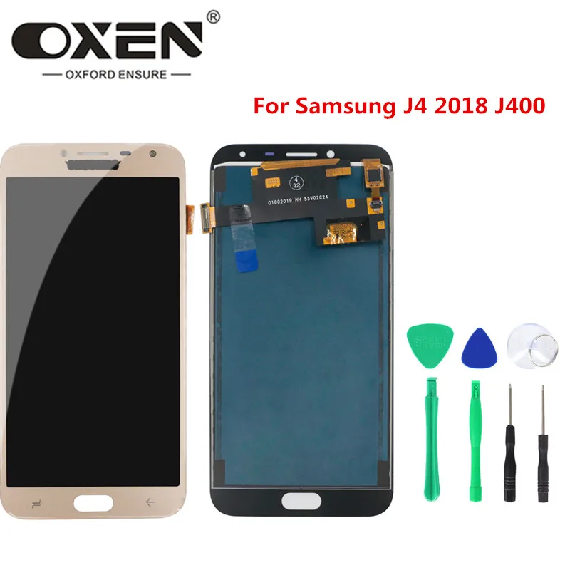 ЖК-дисплей OXEN для Samsung Galaxy J4 2018 J400 SM-J400F с сенсорным экраном и дигитайзером в сборе