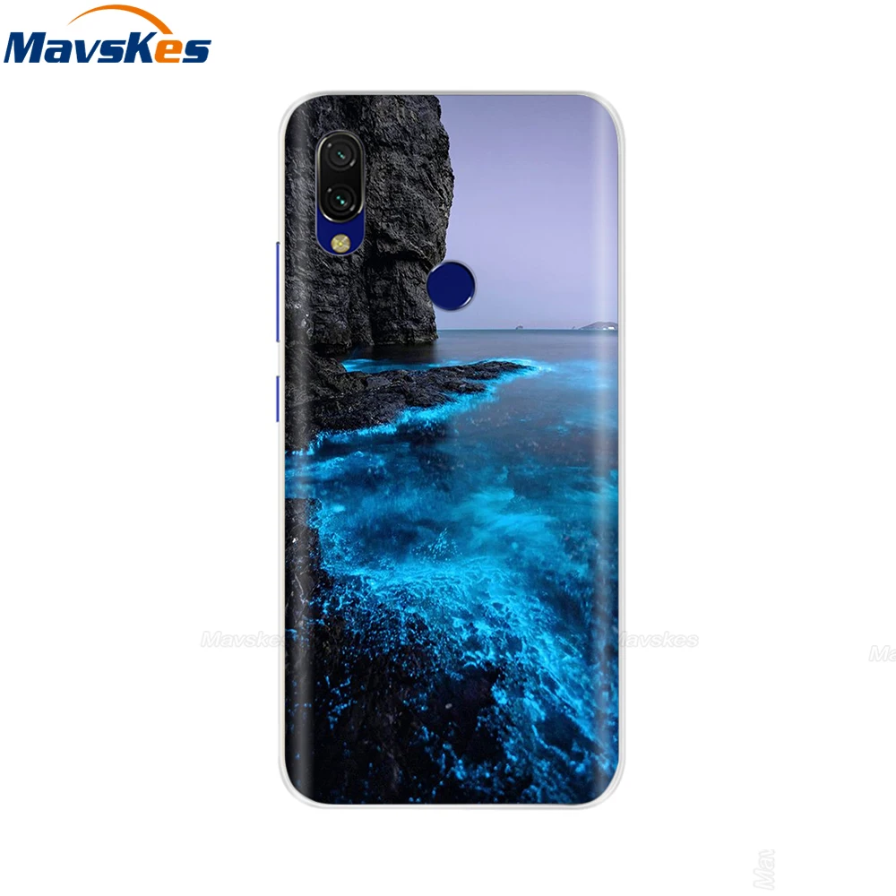 34 Мягкий чехол из ТПУ для Xiaomi Redmi Note 7 6 Pro 5 Pro, прозрачный чехол с милыми цветами и животными, чехол для Redmi Note 7 Pro - Цвет: 34