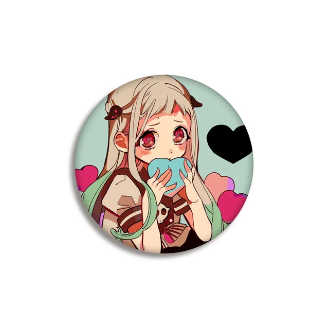 Toilet Bound Hanako Kun Anime Badges on a Backpack NENE Anime Icons Pins Badge Decoration Brooches Metal Badges For Clothes DIY 10