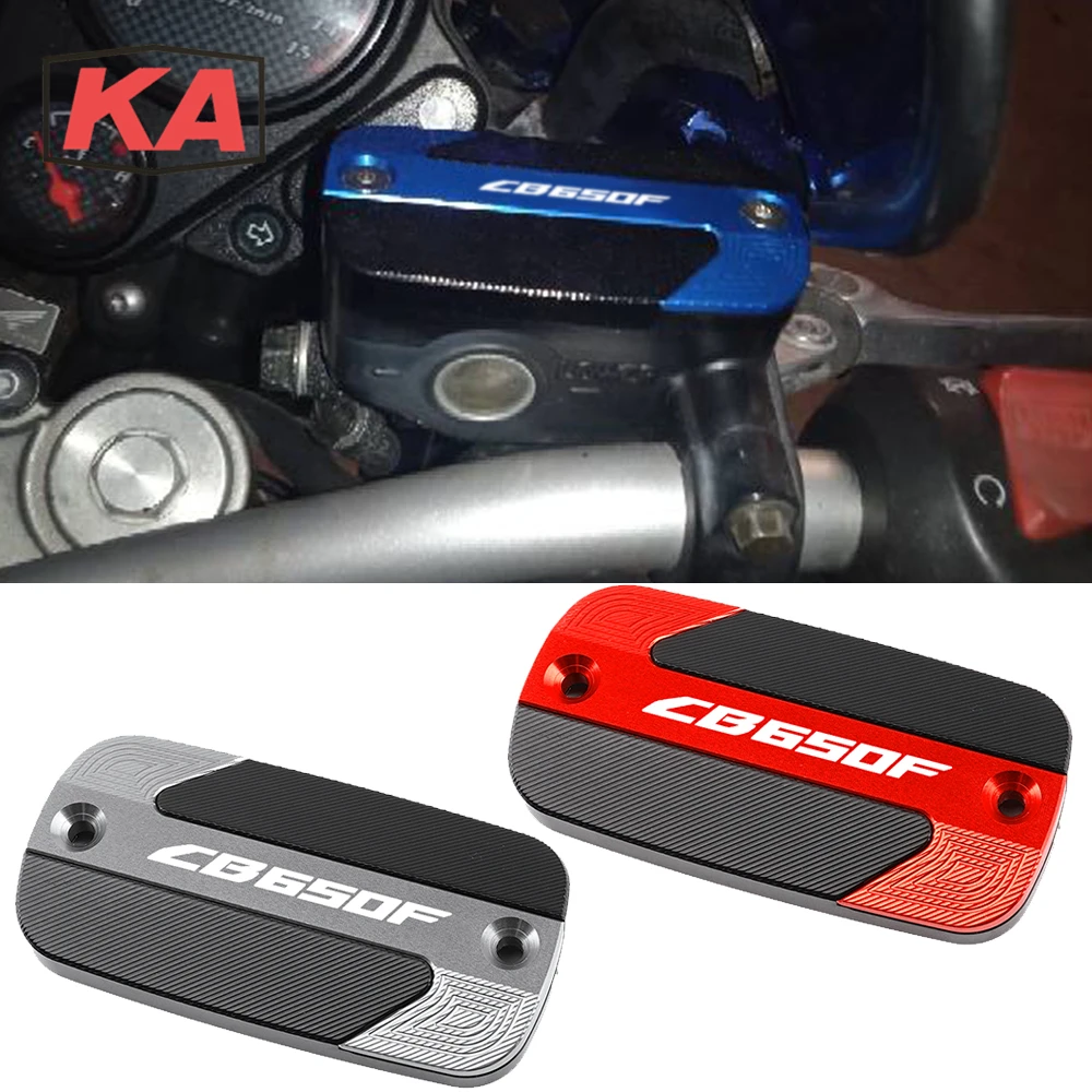 

For Honda CB 650F CB650F 2016 2017 2018 High quality Motorcycle CNC Accessories Front Brake Fluid Cylinder Reservoir Cover Cap