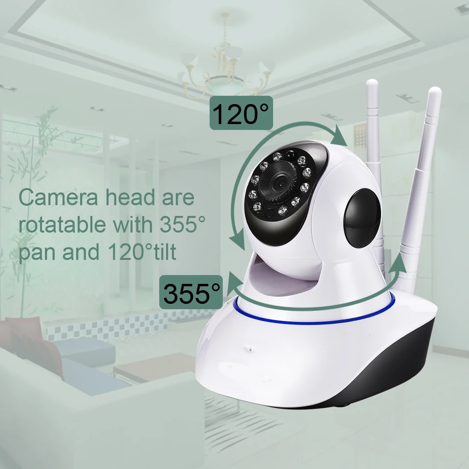Беспроводная ip-камера 1080 P, WiFi, сетевая безопасность, ночное видение, аудио, видео, видеонаблюдение, CCTV камера, P2P ICSee, детский монитор