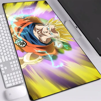

Dragon Ball Anime Mouse Pads Laptop Computer PC Keyboard Pad Anti-slip Natural Rubber Table Mat Big Size Desktop Game Pad