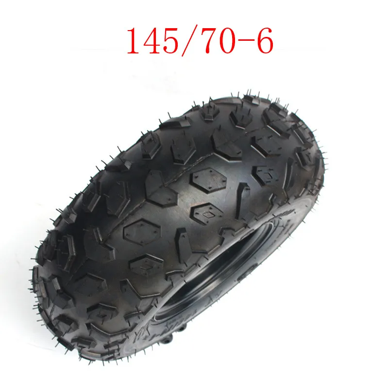 2 шт. Горячая 6 дюймов колесные диски 145/70-6 шины для 6 дюймовое железо колеса диски подходит Go Kart Buggie Atv Quad