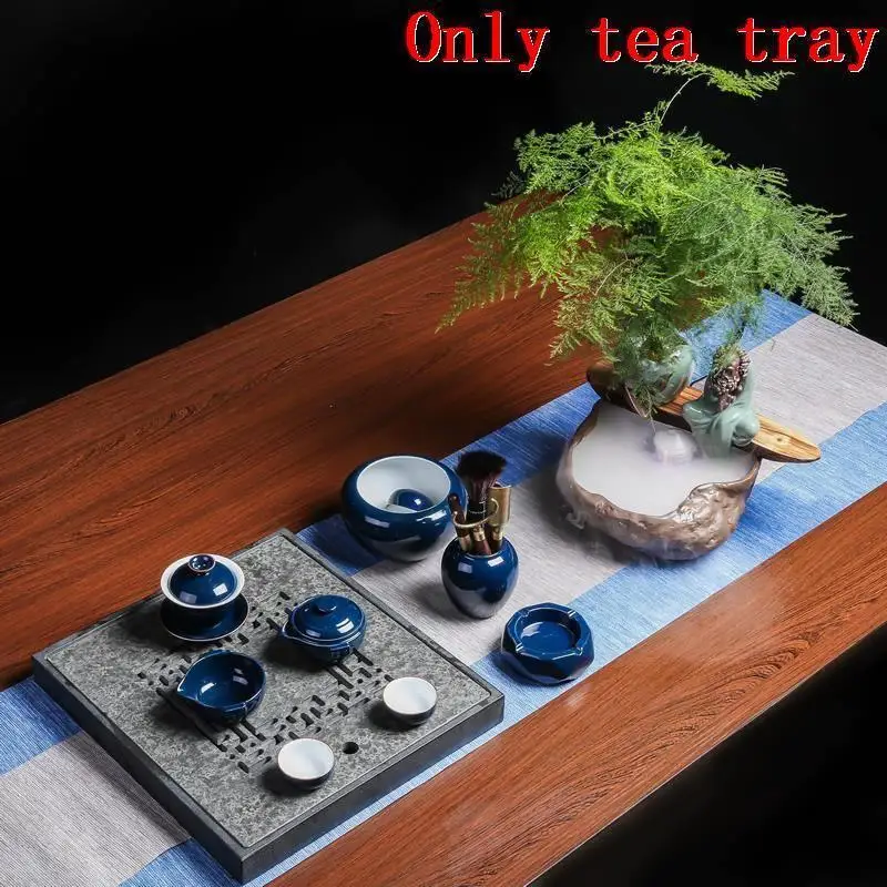 MODEL M Para Servir, высокий набор, чайная посуда, Serviertablett Te Chino, стол, Pla, чай, u De, сервиз, камень, Gongfu, сервировка, китайский кунг-фу, чайный поднос - Цвет: MODEL M