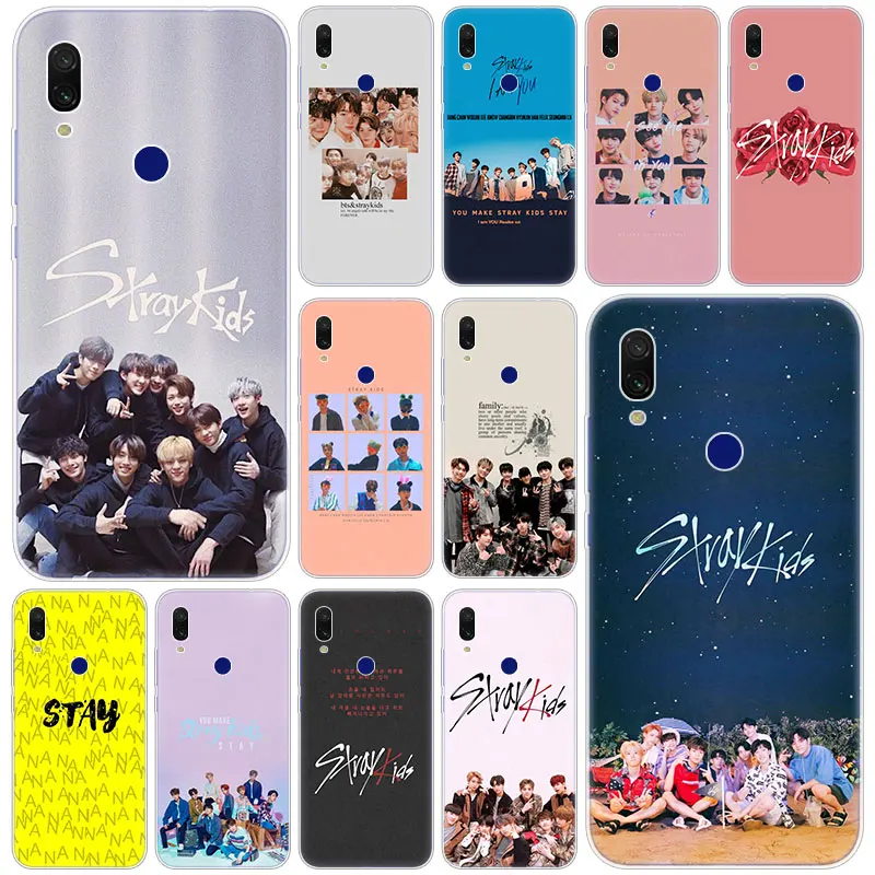 Hot STRAY KIDS Soft Silicone Case for Xiaomi Redmi K20 Pro 8 8A 7 7A 6 6A 5 Plus S2 Note 4 4X Fashion Cover | Мобильные телефоны и