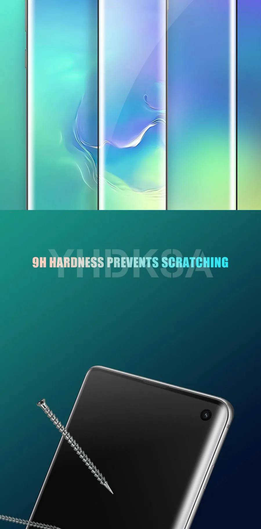 30D полностью изогнутое закаленное стекло для samsung Galaxy S10 S9 S8 Plus 5G S10e Note 8 9 10 Pro 10+ Защитная пленка для экрана