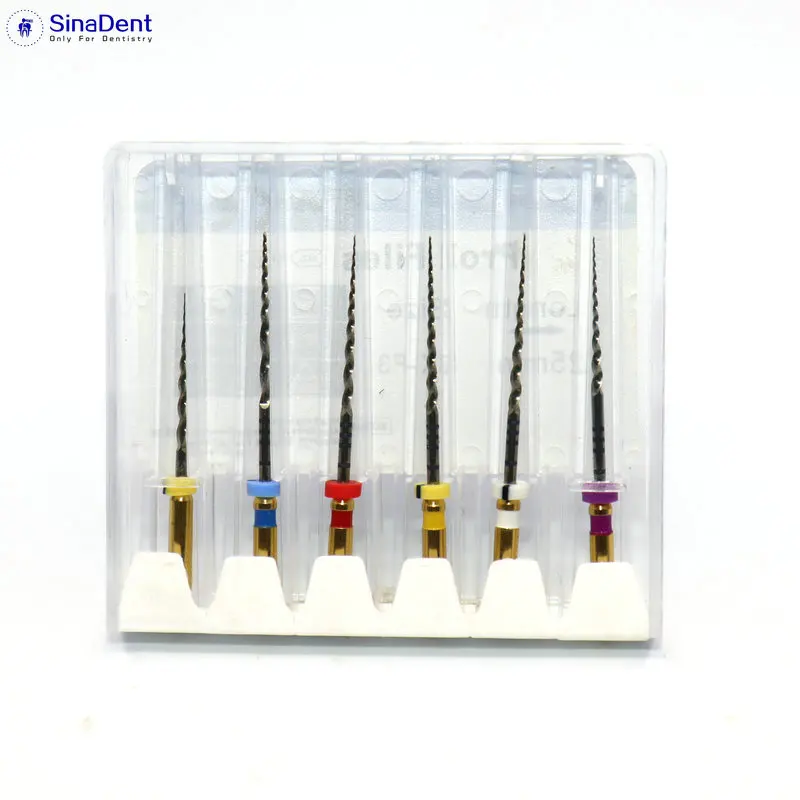 Стоматологическая корневого канала Файлы Супер 21 мм 25 SX F3 Endo зачистной круг