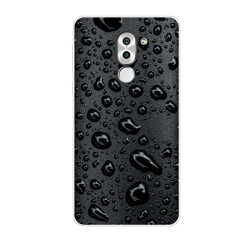 Светло-фиолетовый Для huawei GR5 чехол из мягкого ТПУ силикона задняя крышка милая картина мультфильма чехол для huawei Honor 6X6 X x6 huawei GR5 - Цвет: Светло-фиолетовый