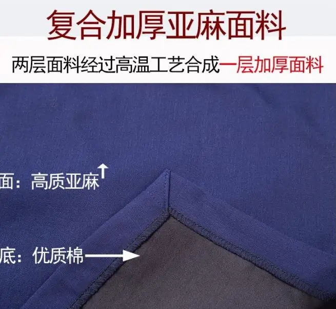 Unisex Autumn&Winter top quality linen wushu kung fu training pants Wudang tai chi taiji trousers martial arts bloomers red/blue
