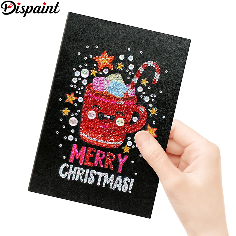 Dispaint A5 записные книжки 5D DIY алмазная живопись специальная форма Дневник Книга Алмазная вышивка "Мандала птица" Стразы Декор подарок