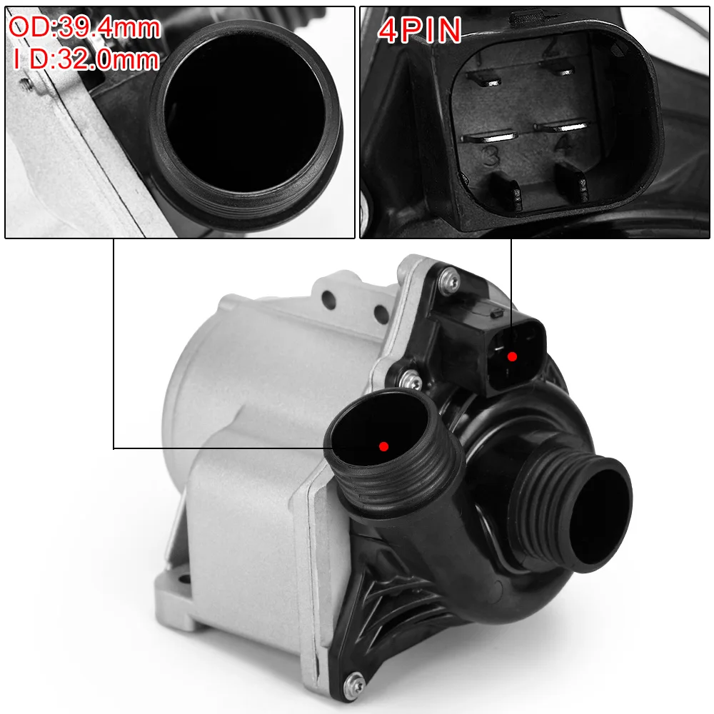 Electric Water Pump Coolant Pump for N54 or N55 3.0L for BMW 535i X5 X1 Z4 X4 X6 X3 11517632426 /11517588885 / 11517563659,cooling water pump