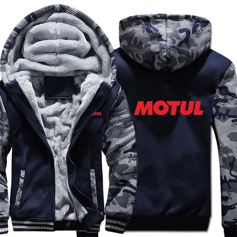 MOTUL Motor oil толстовки зимняя камуфляжная куртка с рукавами мужские флисовые толстовки MOTUL - Цвет: As picture