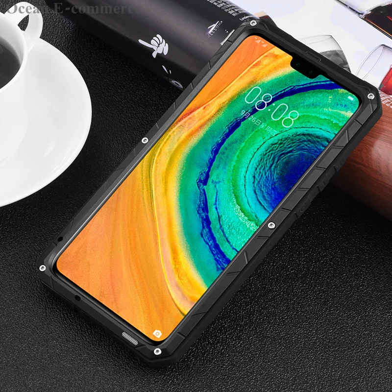 IMATCH для huawei mate 30 Pro Чехол для Телефона Жесткий Алюминиевый металлический чехол с полной защитой ударопрочный Прочный корпус