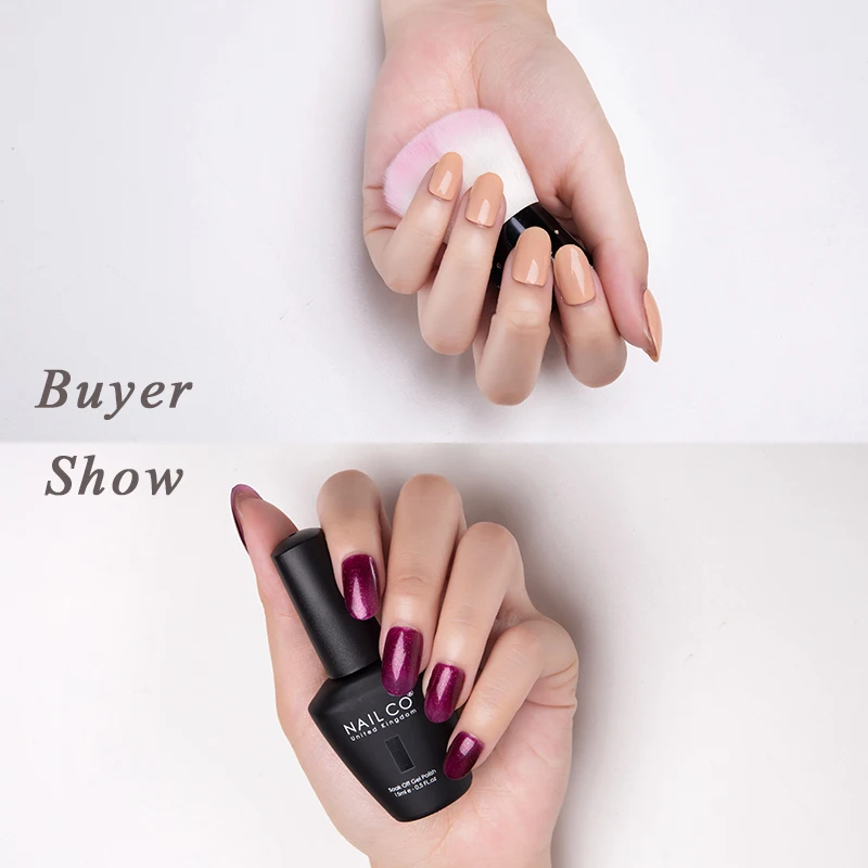 NAILCO 15 мл УФ светодиодный Гель лак для ногтей цветной сделай сам блестящий