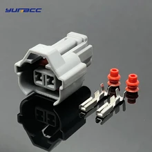 Connecteur étanche d'injecteur de carburant pour voiture, 2 broches, 2.0mm, 5 jeux, Modification du méthanol, pour Toyota Honda Nissan, 6189 – 0039