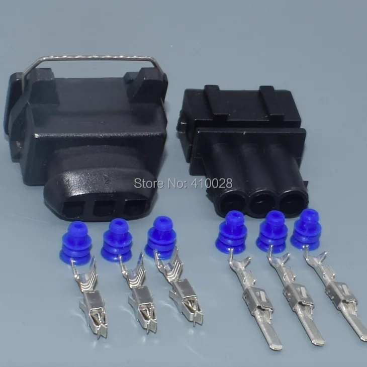 Shhworldsea 3pin для VW авто разъем жгута проводов, водонепроницаемый Штекерный гнездовой соединители 357972763 357 972 763