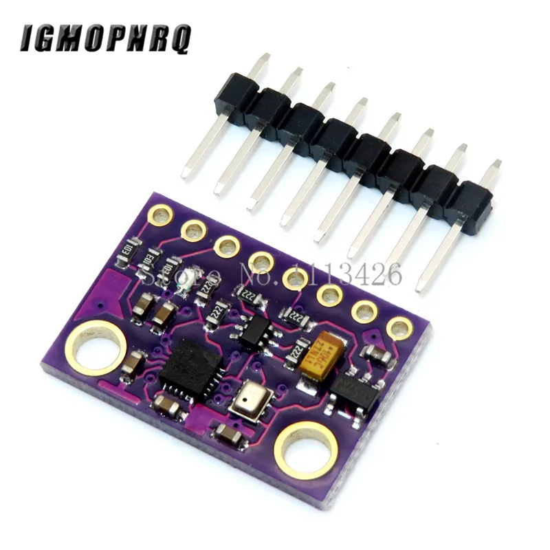 Гироскоп-Компас с ускорением MPU9250 BMP280 SPI IIC/I2C 10DOF 9-осевой сенсор плата модуль 3-5 В