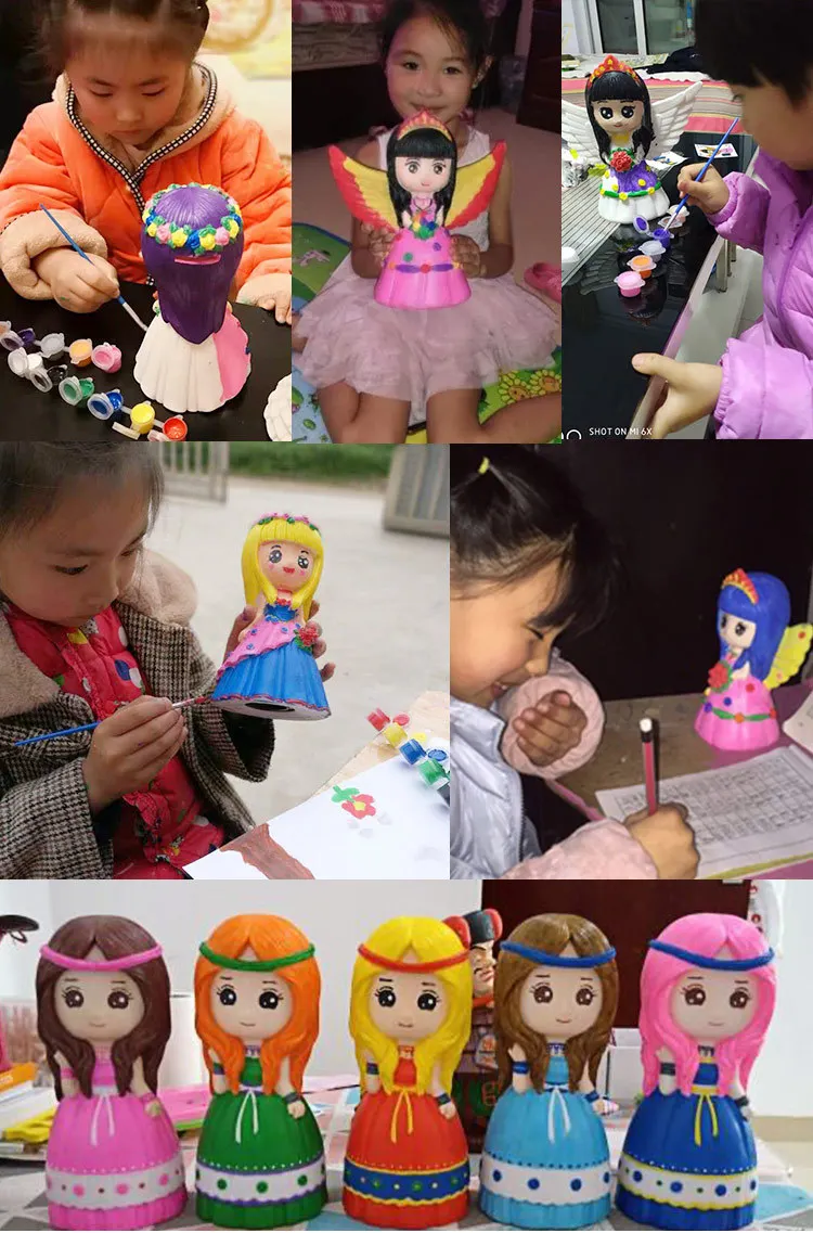 F025 [высота 24 см "пятьсот различных дополнительных DIY винил борьба не плохой негипсовая кукла цветной рисунок