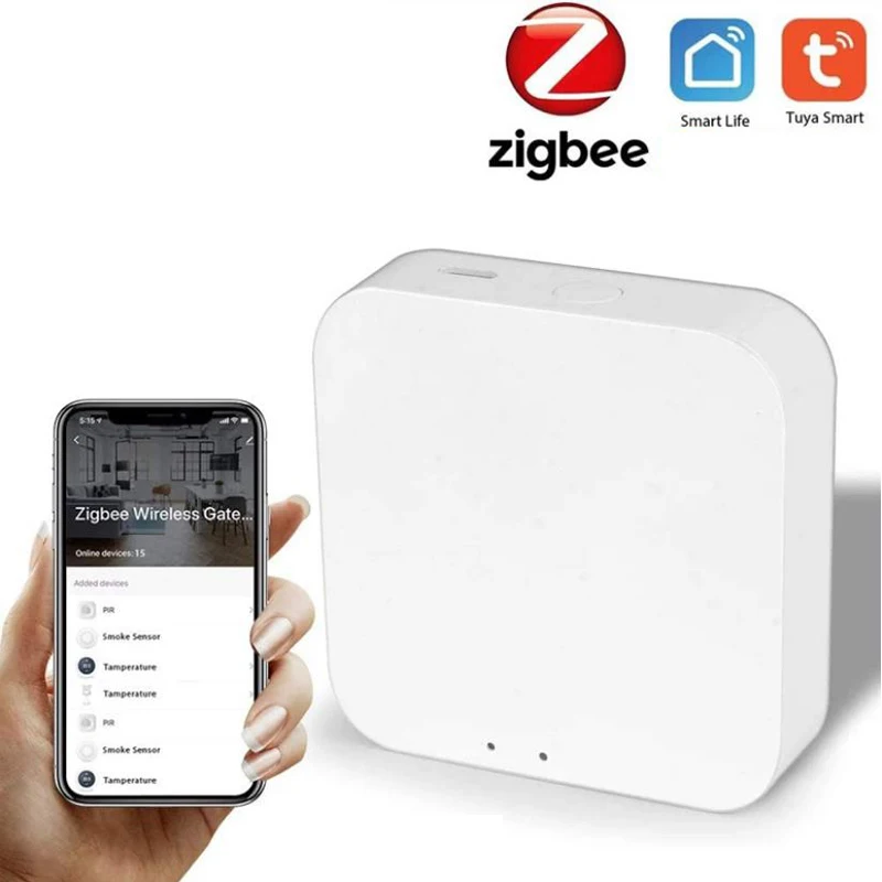 Zigbee 3.0 Gateway Smart HUB Wireless Home Bridge Homekit Tuya APP Remote Control Protocol Support Alexa Google Assistant | Электроника