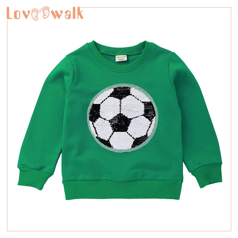 Детские мягкие футболки с длинными рукавами и блестками | Мать ребенок