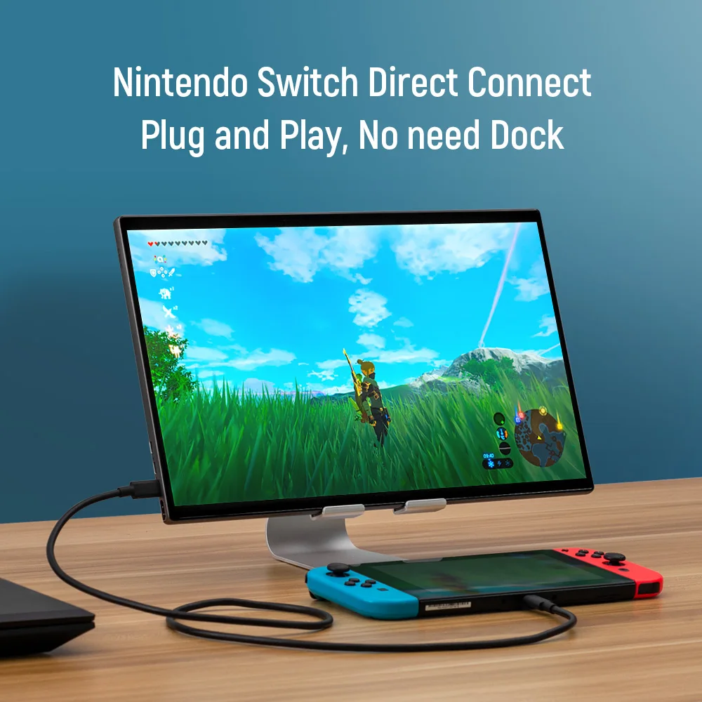 15.6 Inch Wired&Wireless Monitor/2.5D Quad