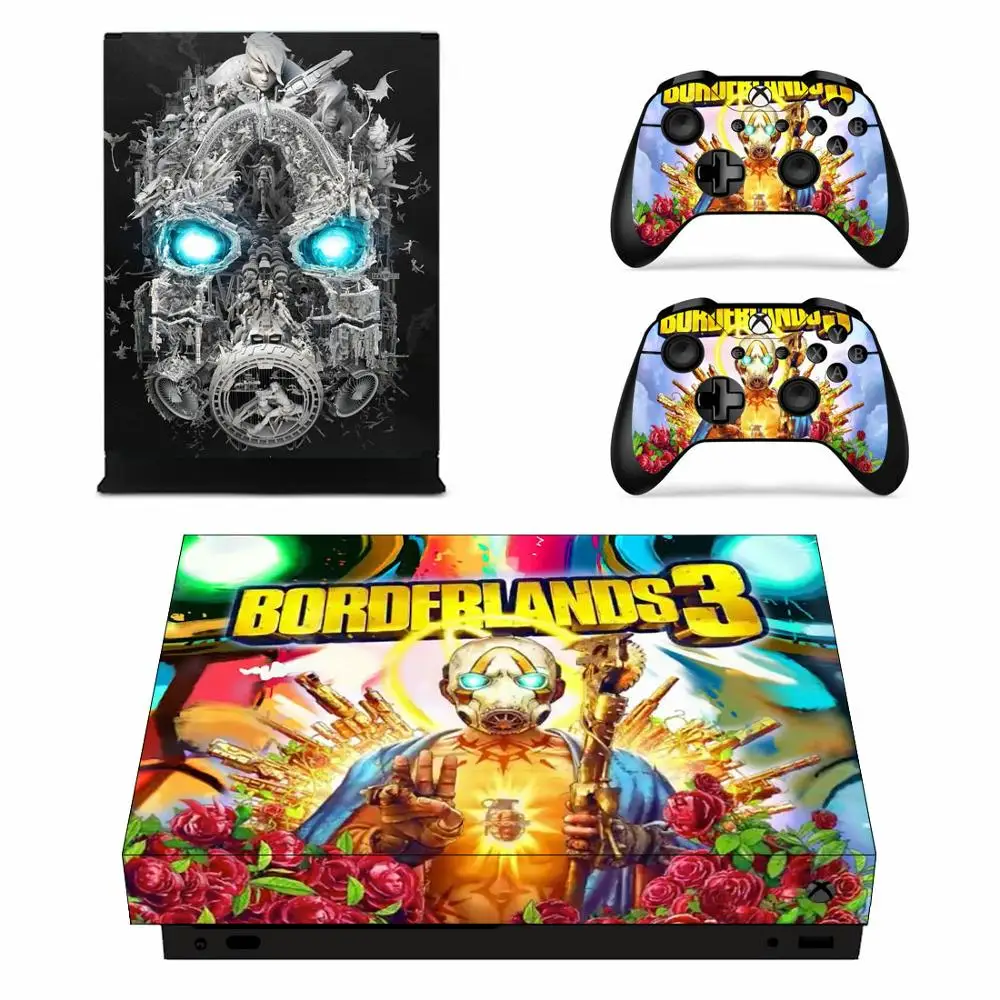 Borderland 3 наклейки s для Xbox One X Viny наклейки для кожи наклейки Pegatina для Xbox one X консоли пульты дистанционного управления