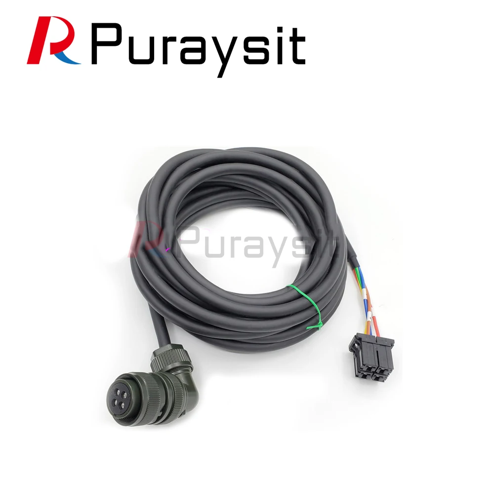 Puraysit 서보 모터 전원 케이블 F06B-0001-K008 F06B-0001-K012 Fanuc용 3M 5M 8M 10M
