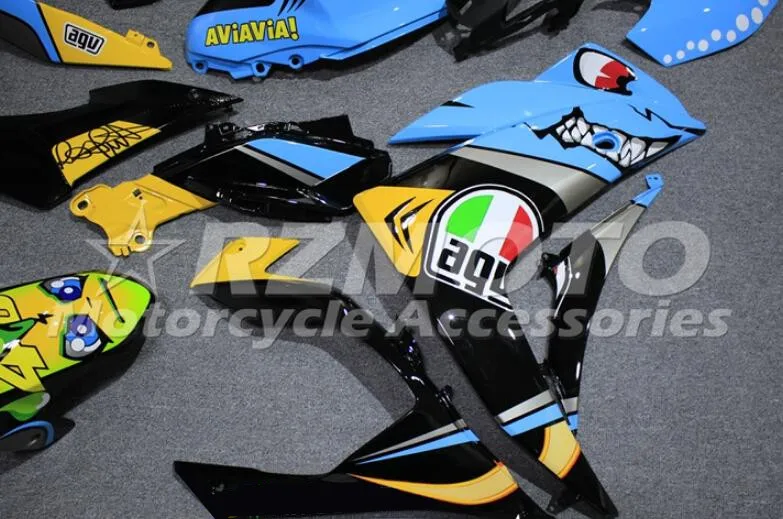 Качество OEM Новое впрыска ABS Полный комплект обтекателя, пригодный для YAMAHA R3 R25, 14, 15, 16, 17, пользовательские акула