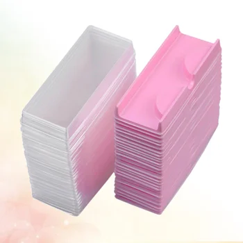 

50 Sets Makeup Empty Organizer False Eyelash Container Storage Case for Salon