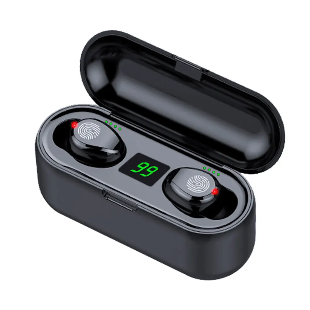 TWS 5,0 беспроводные наушники Bluetooth беспроводные наушники-вкладыши гарнитура стерео Noice снижение зарядки коробка power Bank