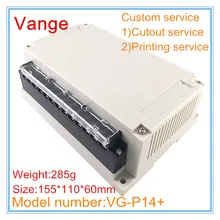 1 шт./партия, корпус проекта PLC diy 155*110*60 мм инструмент из АБС-пластика страховочный кожух клеммный блок для промышленного управления