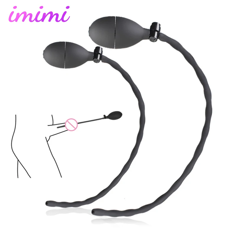 Silicone Urethral Catheter Male Penis Plug Sounding Tube Urethral Male Chastity Device Sex Toys For Gay Panties Masturbation
